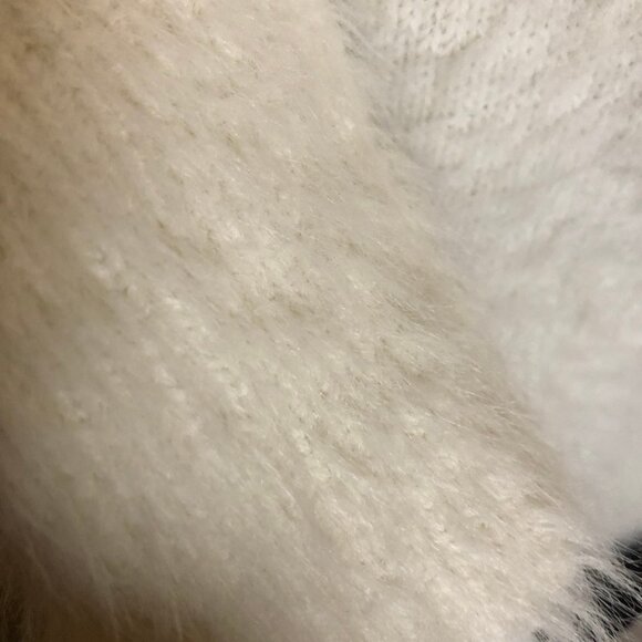 Copper Key Fuzzy Knit Sweater – Cozy Y2K Retro Revival (Women’s XL) - Picture 8 of 13